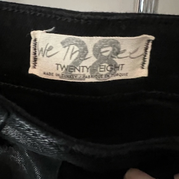 Free People High Waist  Coated Jean NWT - Picture 3 of 5